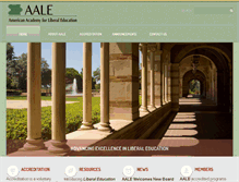 Tablet Screenshot of aale.org